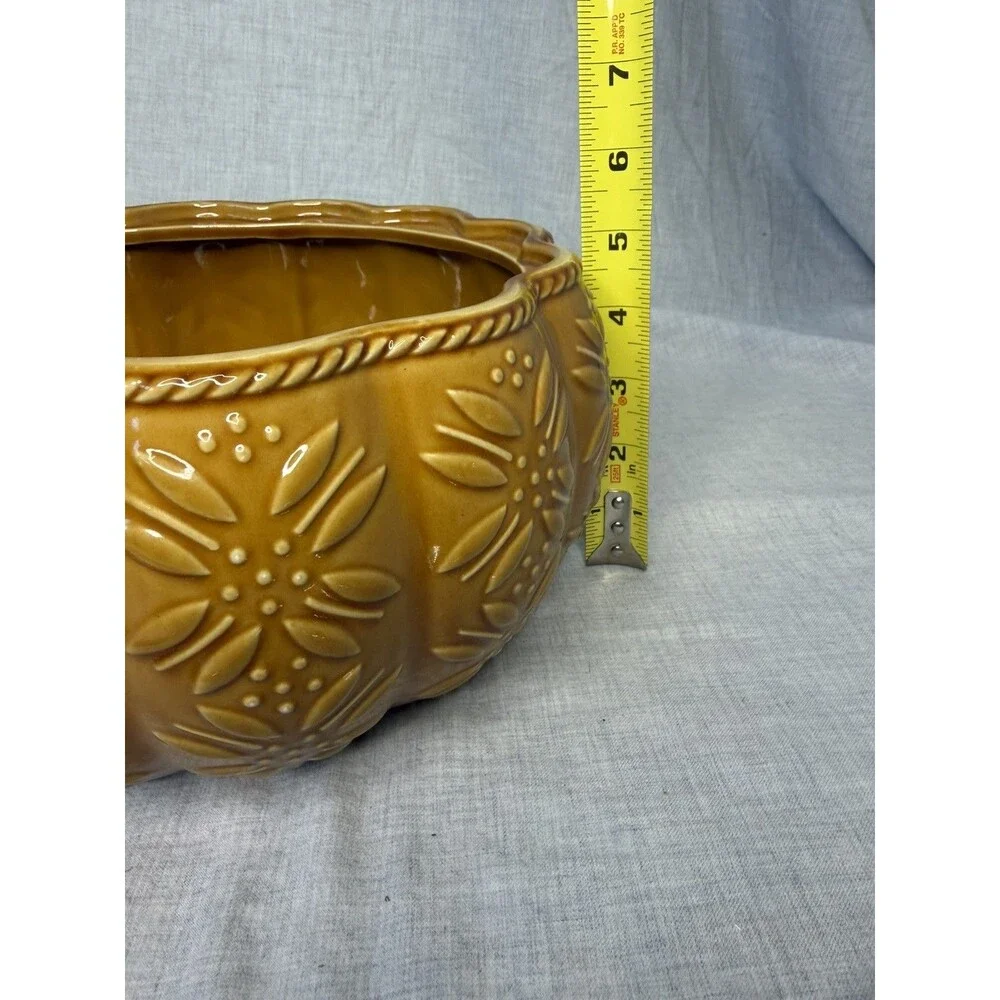 Temp-tations Floral Lace Pumpkin Tureen With Ladle fall soup